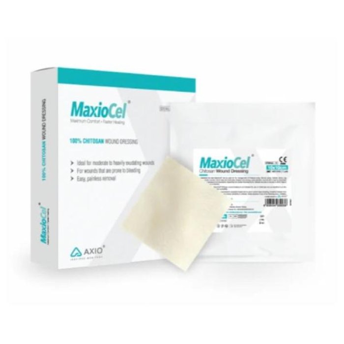 MAXIOCEL Med.Fibr.Chit.10x10