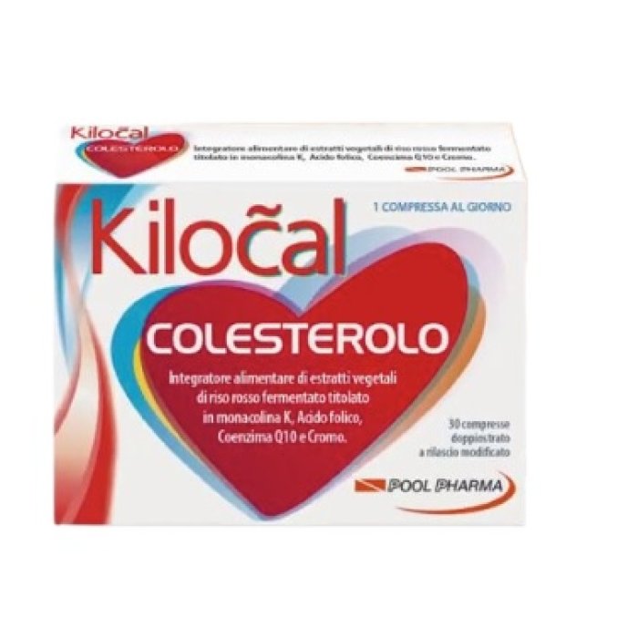 Kilocal colesterolo 30 compresse per controllo colesterolo - Pool Pharma Srl