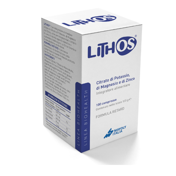 Biohealth Lithos Formula Retard Integratore Alimentare 100 Compresse