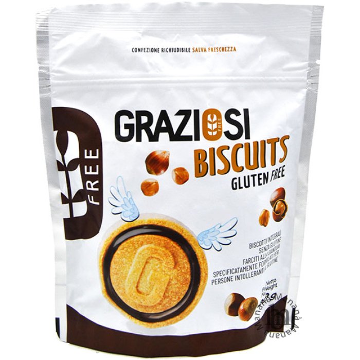 Crunchy Biscuits Senza Glutine 200 g Laboratorio Graziosi