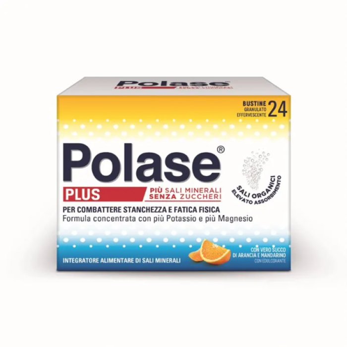 Polase plus integratore di sali minerali senza zuccheri 24 bustine
