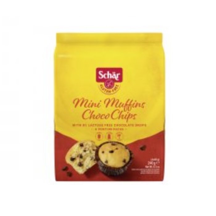 Schar Muffins Choco Chips Tortine Senza Glutine 40x6 Grammi