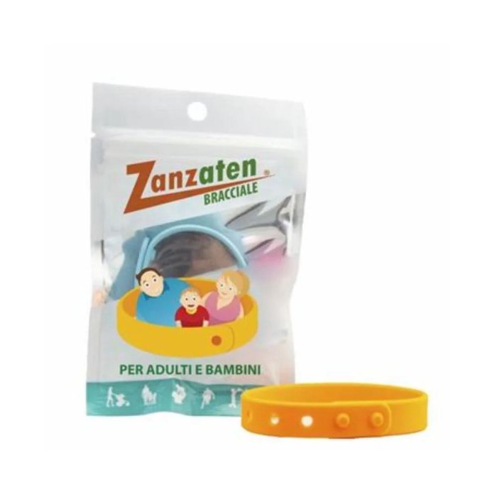Budetta Farma Zanzaten - Bracciale alla Citronella per Bambini e Adulti, 1 Pezzo