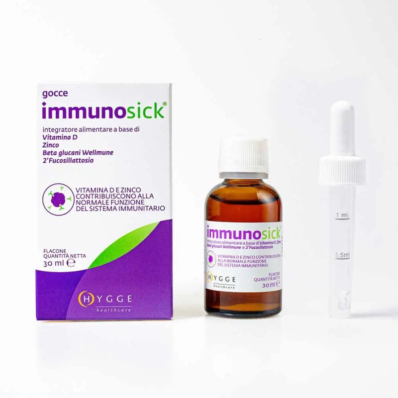  Immunosick Integratore Sistema Immunitario, 30ml