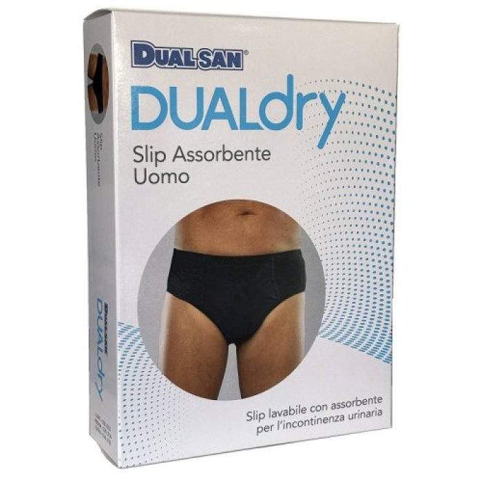 Dualdry Slip Assorbente Lavabile e Riutilizzabile per Perdite Urinarie - 1 Pezzo