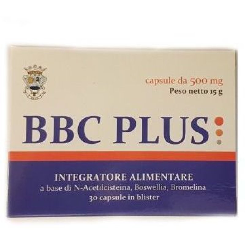 BBC Plus Integratore Alimentare 30 Capsule 