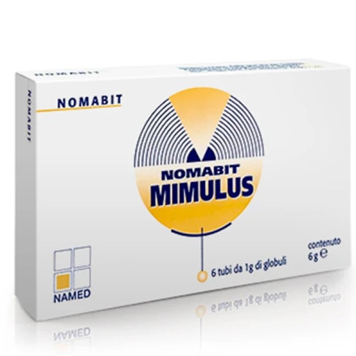 Nomabit Mimulus Essenze Floreali Integratore 6 Tubi Da 1g Di Globuli