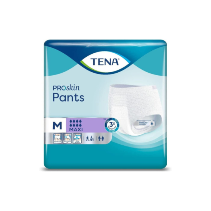 Tena Pants Maxi Pannoloni Mutandine Assorbenti Taglia M 8 Pezzi
