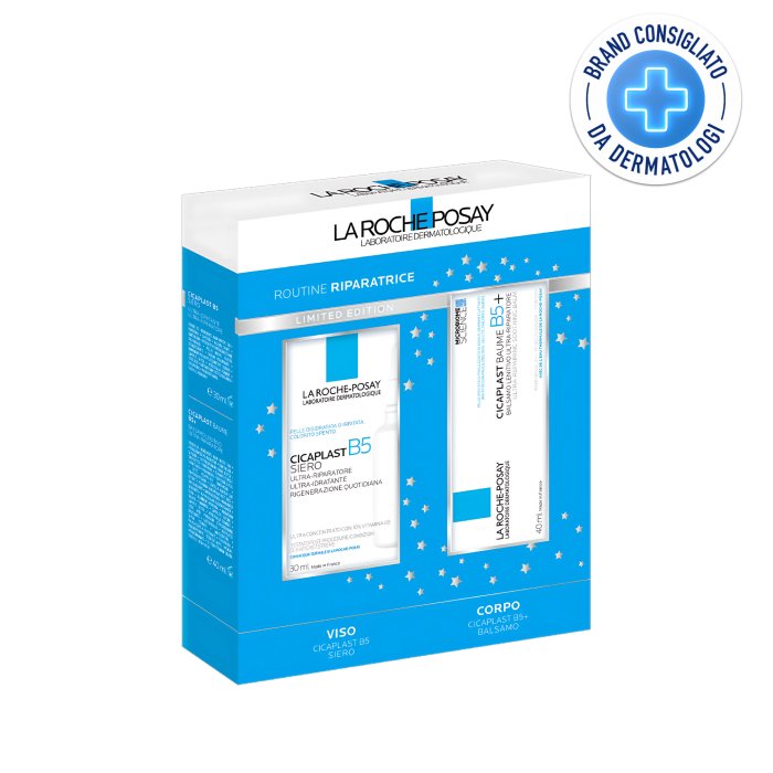 La Roche-Posay Cofanetto Limited Edition Routine Riparatrice con Cicaplast B5 Siero 30ml + Cicaplast Baume B5+ 40ml
