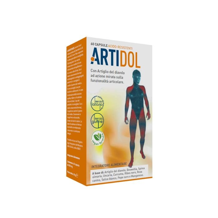 Artidol Integratore Alimentare Erba Vita  60 Capsule