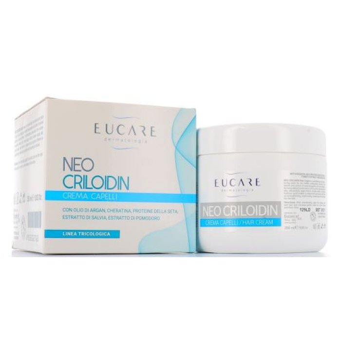 Neo Criloidin Crema Capelli Impacco Rivitalizzante e Ristrutturante per Capelli Secchi e Trattati  250 ml