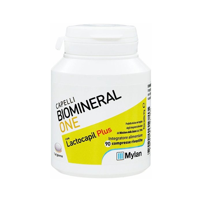 Biomineral One Con Lactocapil Plus Integratore Alimentare Anticaduta Capelli 90 Compresse