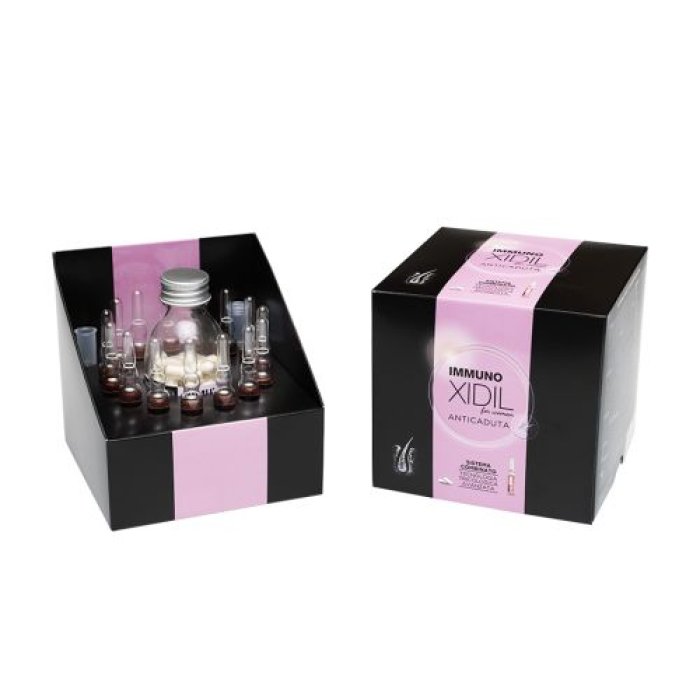 Immunoxidil anticaduta donna kit 60capsule + 15fiale
