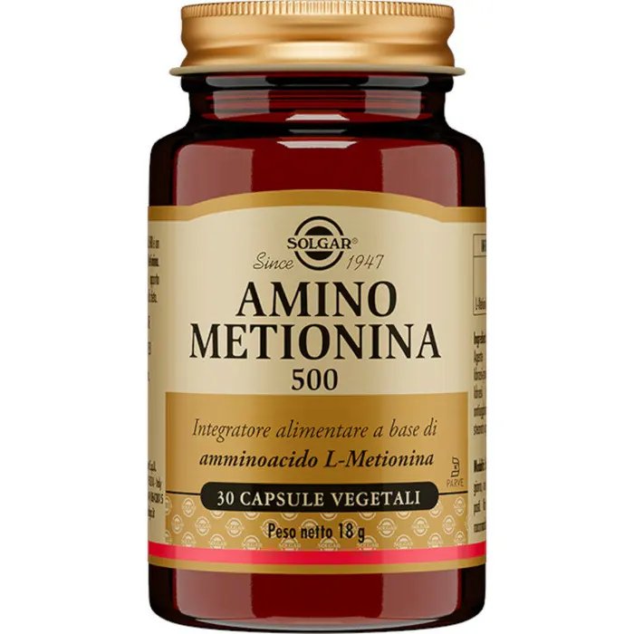  Solgar Amino Metionina 500 30 Capsule Vegetali