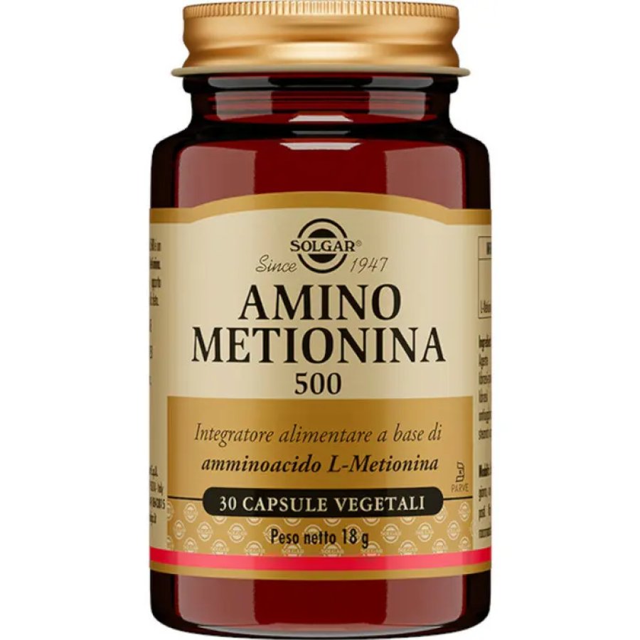  Solgar Amino Metionina 500 30 Capsule Vegetali