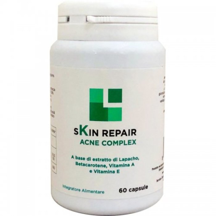 Skin Repair Acne Complex - Complesso Vitaminico per Pelli Grasse e Tendenza Acneica 60 capsule 