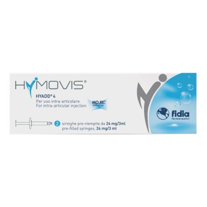  Hymovis - Siringa Intra-Articolare 24mg/3ml - Confezione da 2
