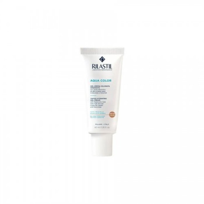 Rilastil Aqua Color Gel Crema Colorata Medium 40 ml