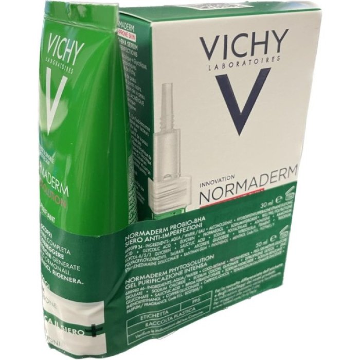 Vichy Normaderm Probio Bha Siero 30ml + Normaderm Phytosolution Gel 50ml