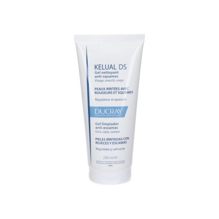 Ducray kelual ds gel moussant detergente viso corpo 200ml