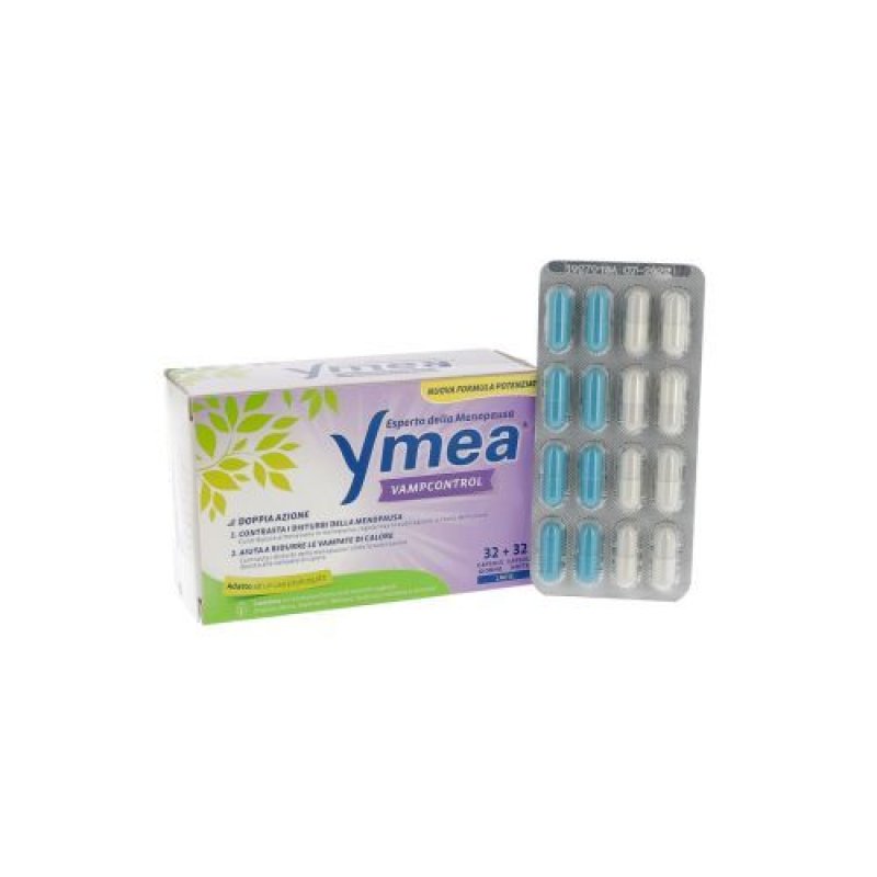 Ymea vampcontrol integratore per la menopausa 32 capsule giorno + 32 capsule notte