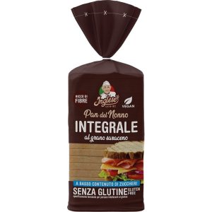 Inglese pan del nonno saraceno senza glutine integrale 300 g