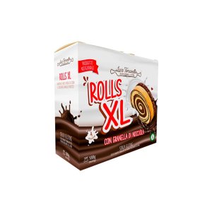 Luca Tomasello Rolls xl merendina pan di spagna granella nocciola senza glutine 180 g