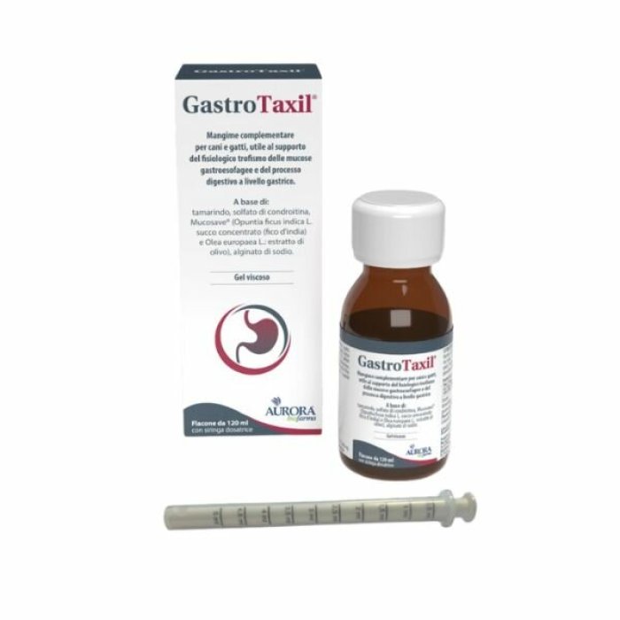 Gastrotaxil mangime complementare per il processo digestivo di cani e gatti gel viscoso 120ml