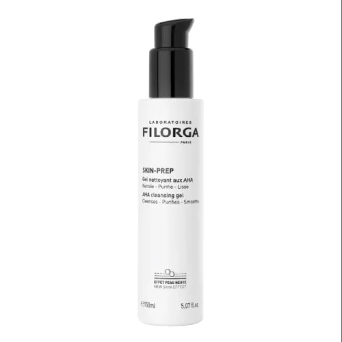 Filorga Skin Prep - Gel Detergente Viso Purificante con Acidi AHA, 150ml