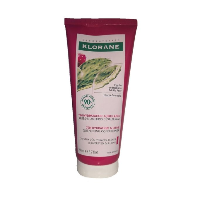 Klorane balsamo dopo shampoo al fico d'india 72h idratazione e brillantezza 200ml