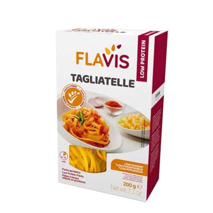 Flavis Mevalia - Tagliatelle Pasta Aproteica Confezione 200 Gr