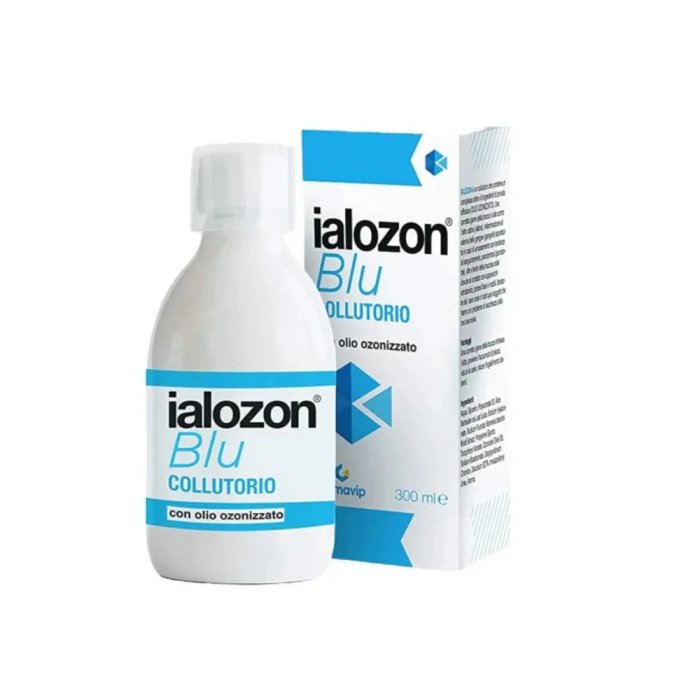 Ialozon Blu Collutorio Antibatterico e Anti-Infiammatorio, 300ml