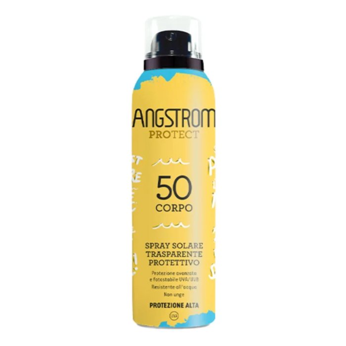 Angstrom Protect SPF50 Spray Solare Corpo Trasparente Limited Edition, 150ml
