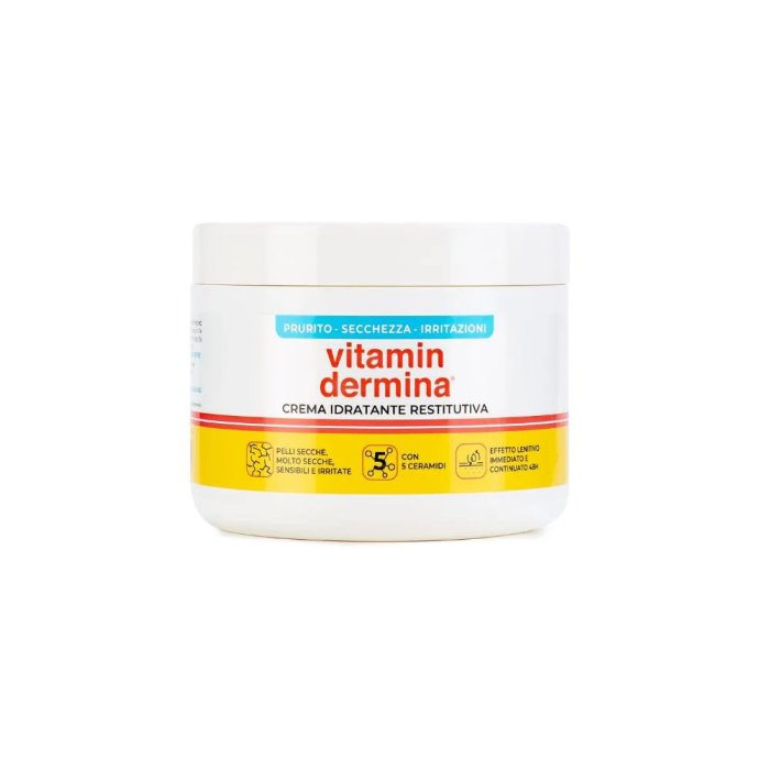 Vitamindermina Crema Idratante Restitutiva, 400ml