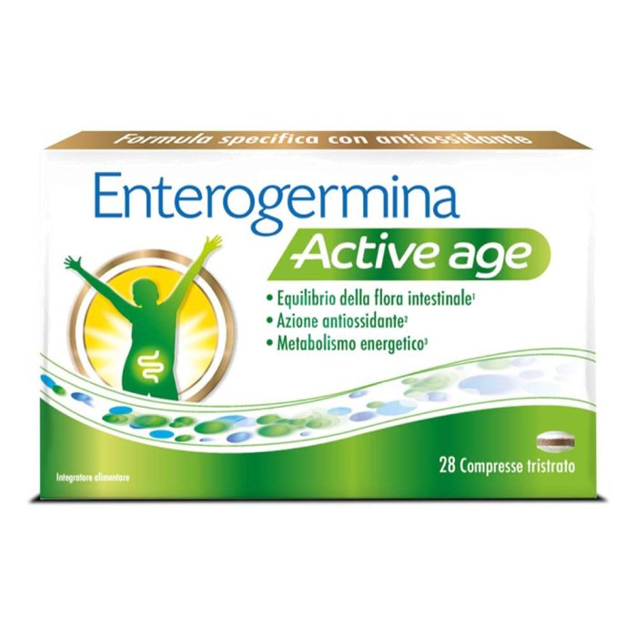 Enterogermina Active Age integratore alimentare 28 Compresse