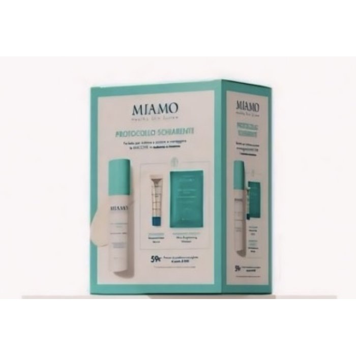 Miamo cofanetto triple brightening 50 ml + renewal peel pb 5ml + triple brightening profumato 10 ml