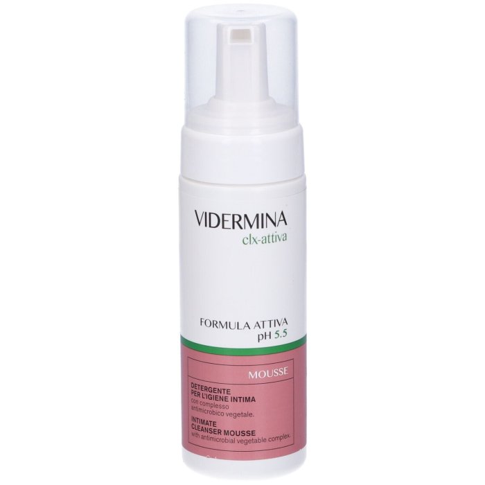 Vidermina Clx-Attiva Igiene Intima Mousse 165ml