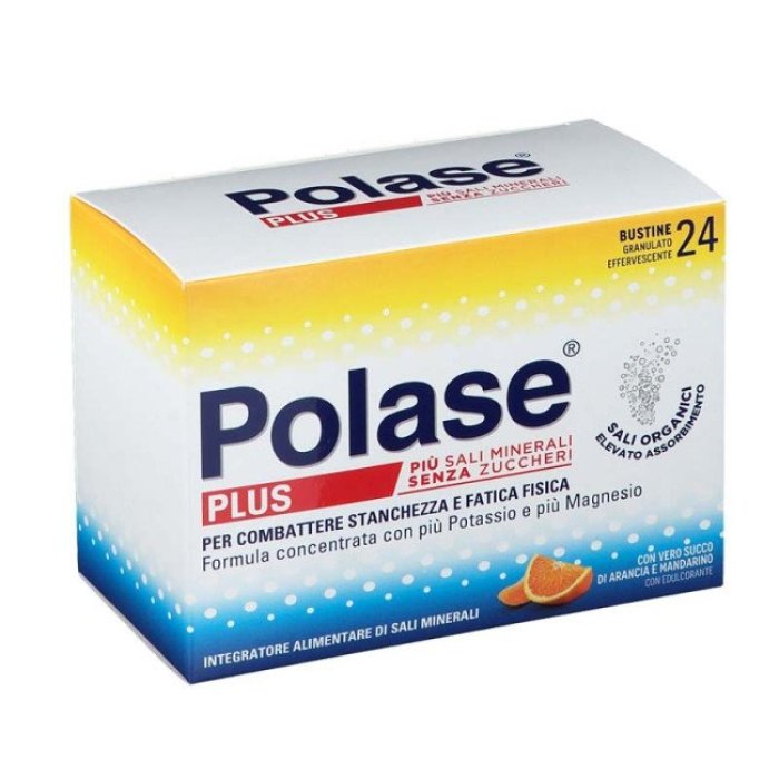 Polase Plus Integratore Alimentare Gusto Arancia 24 buste
