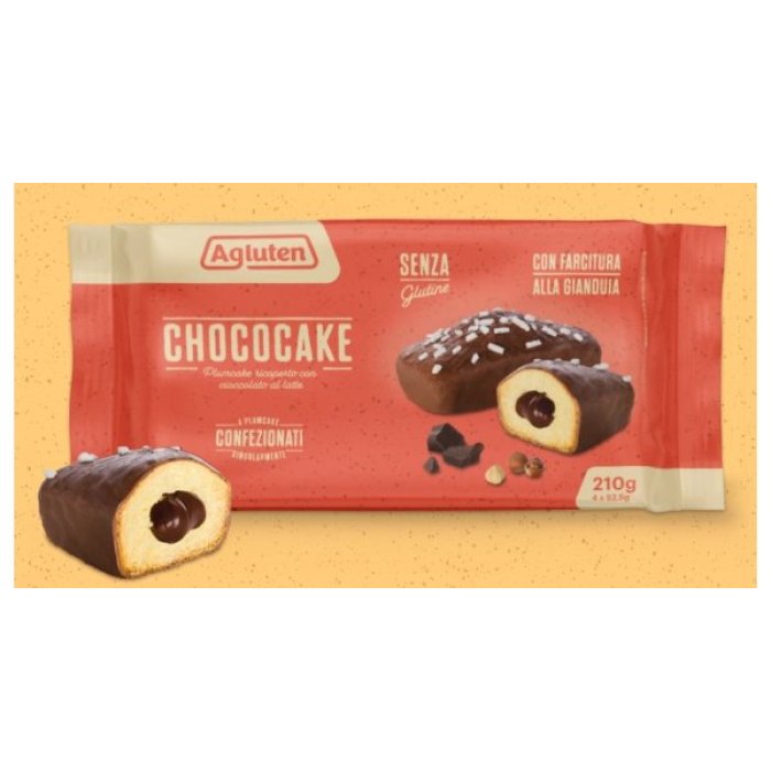 Agluten chococake senza glutine 4 pezzi