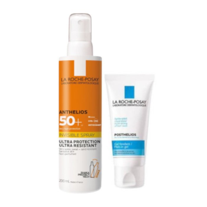La Roche Posay Spray Shaka Solare SPF50+ 200ml + Posthelios Doposole 100ml