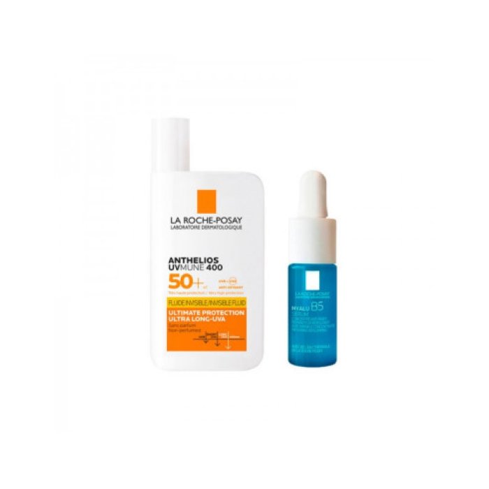 La Roche-Posay - Anthelios UVMune 400 Fluido Invisibile + Hyalu B5 10 ml OMAGGIO