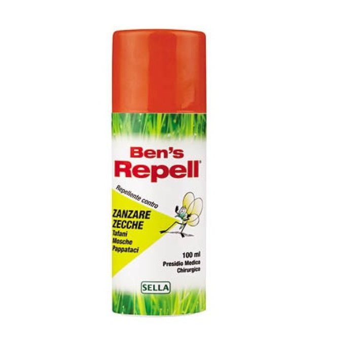 Sella Ben's Repellente Biocida 30% Repell  100 Ml