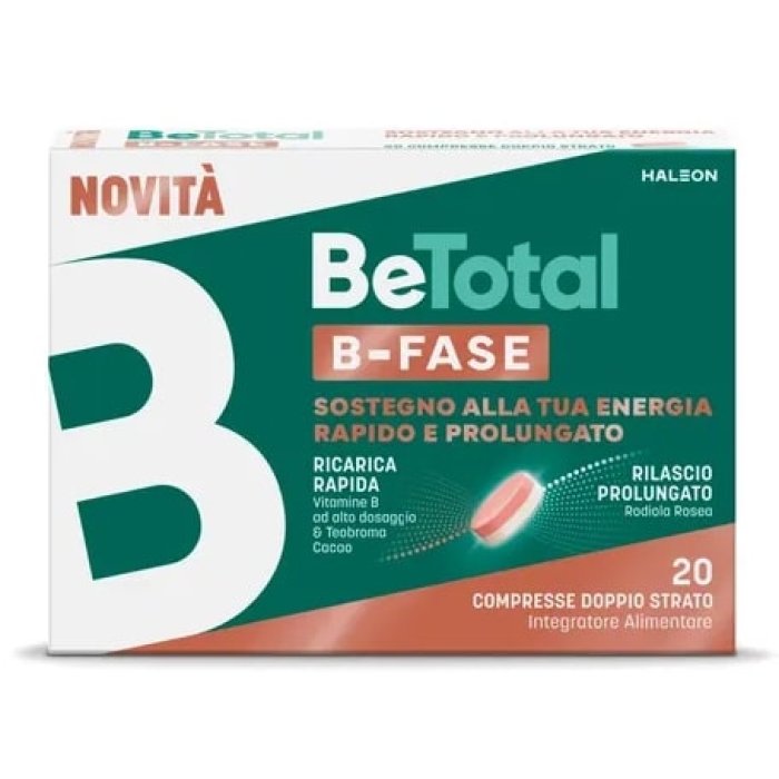  BeTotal B-Fase Integratore per Stanchezza 20 Compresse