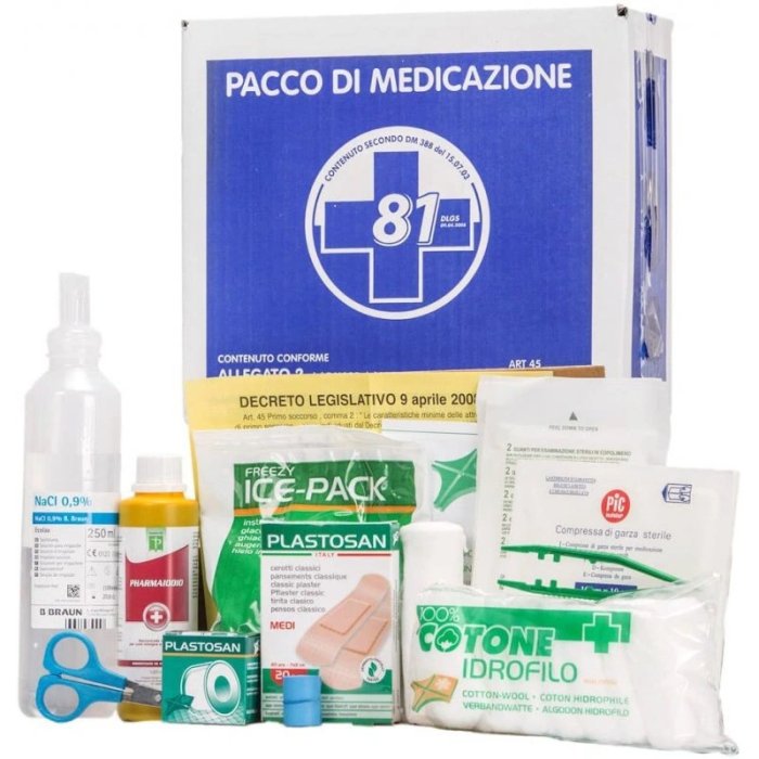 Reintegro ricambi e riassortimento Cassetta Pronto Soccorso All 2 -2 Persone