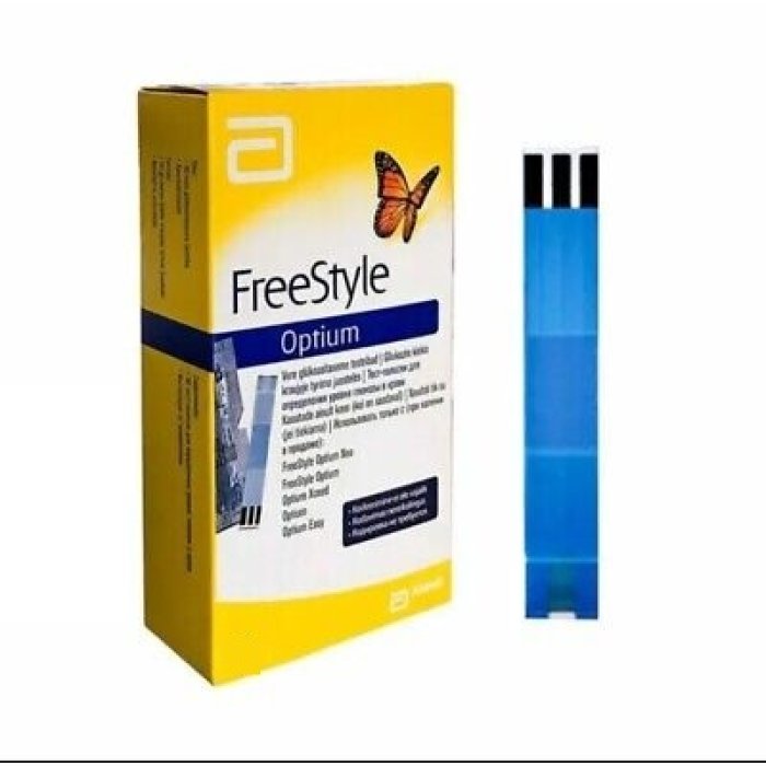 Abbott FreeStyle Optium Strisce Test Glicemia 25 Strisce