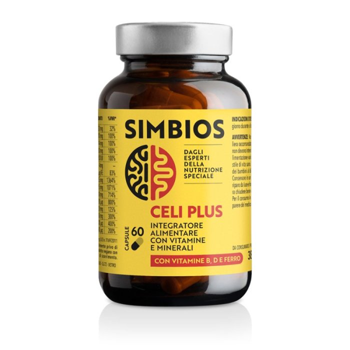 Simbios Celi Plus Integratore per Celiaci 60 Capsule