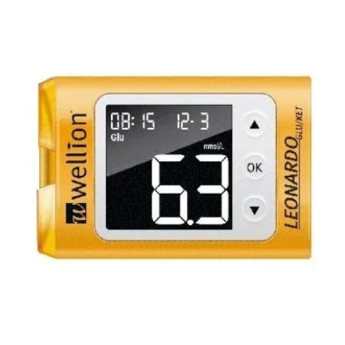  Wellion Leonard Glucosio   Glucose Kit  25 Strisce glicemia