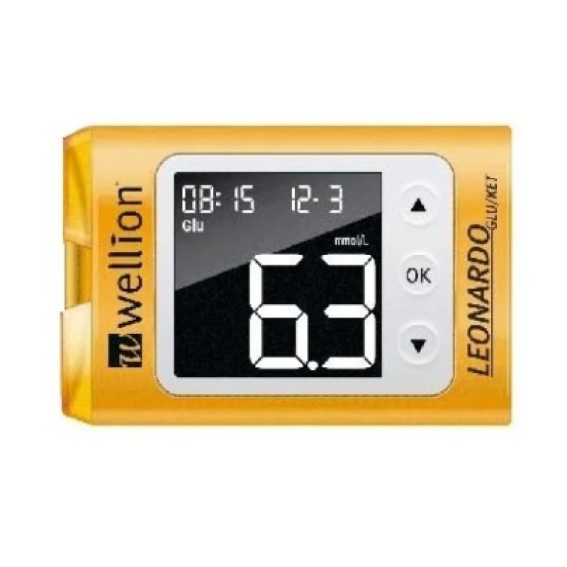 Wellion Leonard Glucosio   Glucose Kit  25 Strisce glicemia