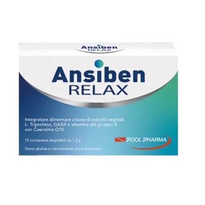 Ansiben Relax Integratore Alimentare Buon Umore E Benessere Mentale 15 Compresse