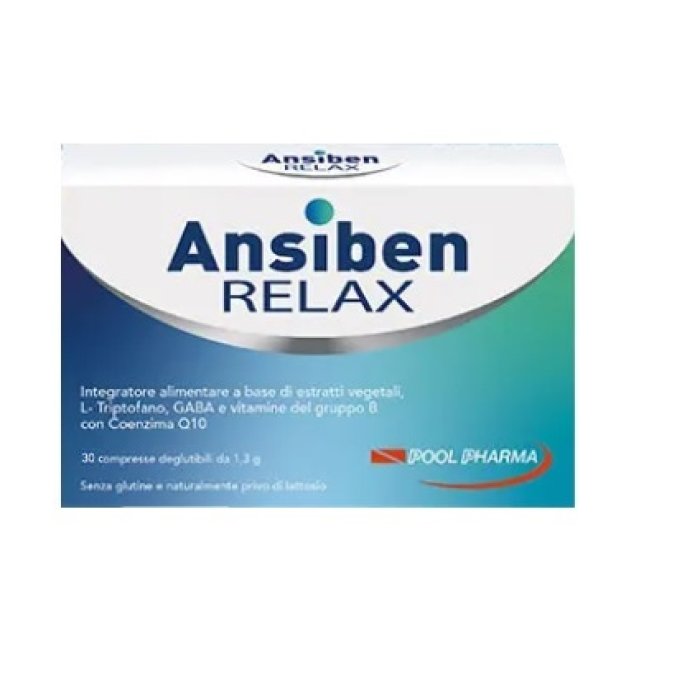 Ansiben Relax Integratore Alimentare Buon Umore E Benessere Mentale 30 Compresse